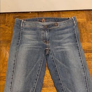 Blue jeans, All for Mankind. Never worn